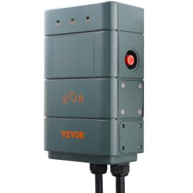 VEVOR Level 2 Electric Vehicle Charging Station, 0-40A Adjustable, 9.6 kW 240V NEMA 14-50 Plug Smart EV Charger with WiFi