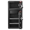 VEVOR Double Door 5.5 cu.ft Safe Box with Key Lock Password Cabinet Black,organize cash, passports, jewelry, gold, watches and documents