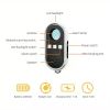 1Pcs multi-function camera detector, speaker vibration sound alarm, vibration sensor, anti-theft alarm, flashlight, pinhole camera scanning, signal