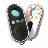 1Pcs multi-function camera detector, speaker vibration sound alarm, vibration sensor, anti-theft alarm, flashlight, pinhole camera scanning, signal