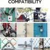 Fingerprint padlock, fingerprint lock, keyless biometric lock, suitable for luggage, backpacks, bicycles, study lockers, locker locks